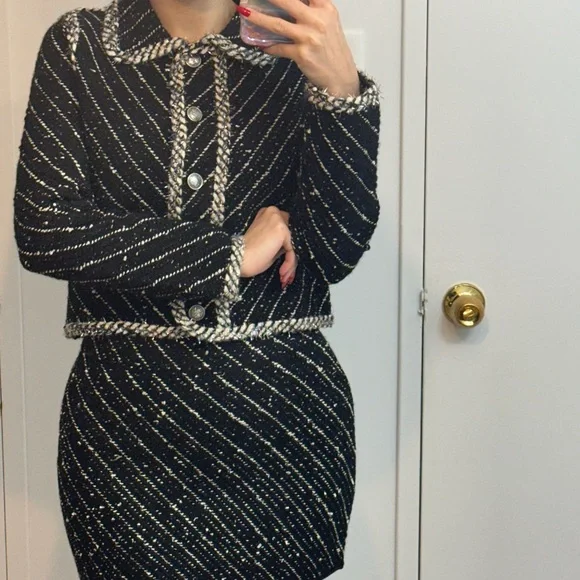 Stylish Tweed Set - Picture 3 of 3